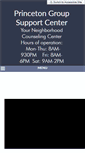 Mobile Screenshot of princetongroupsupportcenter.com